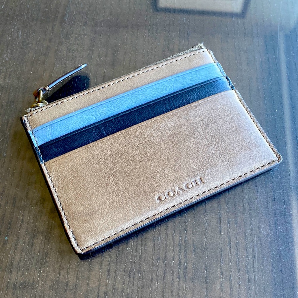 COACH Zip Card Case